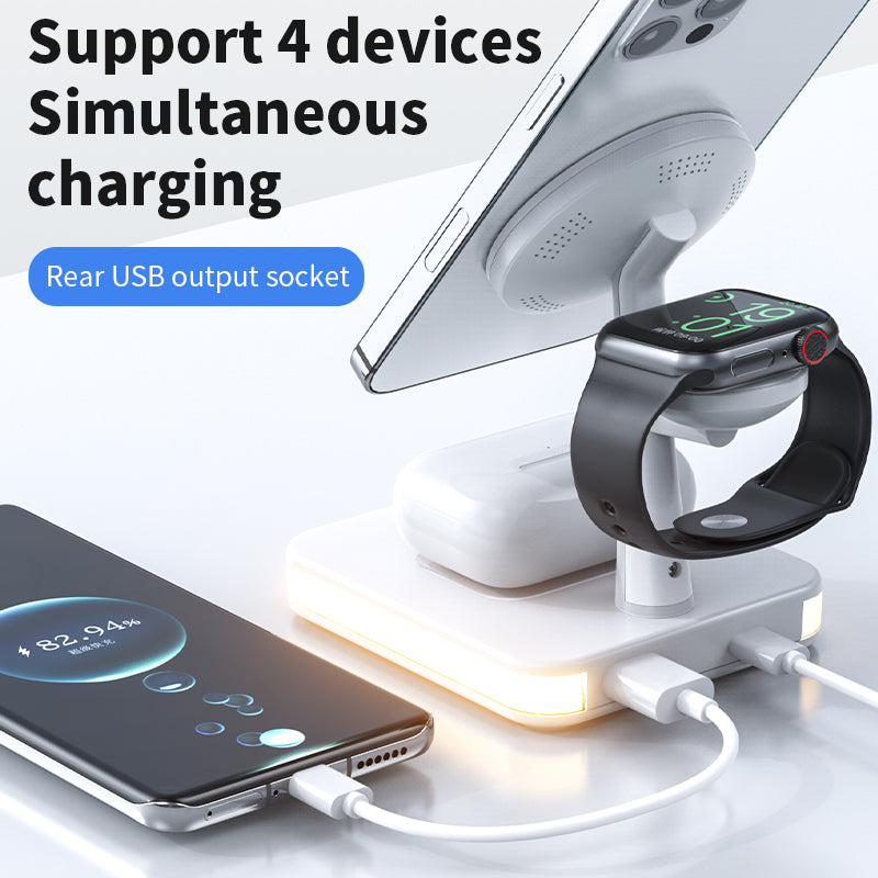 4 in 1 Magnetic Wireless Charger